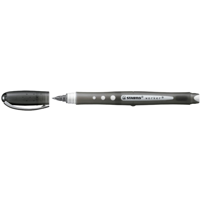 STABILO rollerball Worker Colorful, noir, 0,5 mm